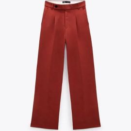 Zara Tailored Linen Blend Waistcoat and Pants at Zara
